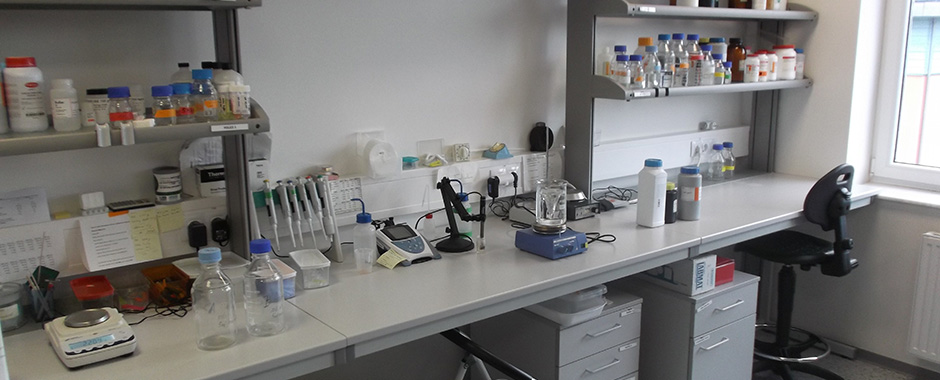 One of the laboratories in the B2 building of IEB ASCR, v.v.i.
